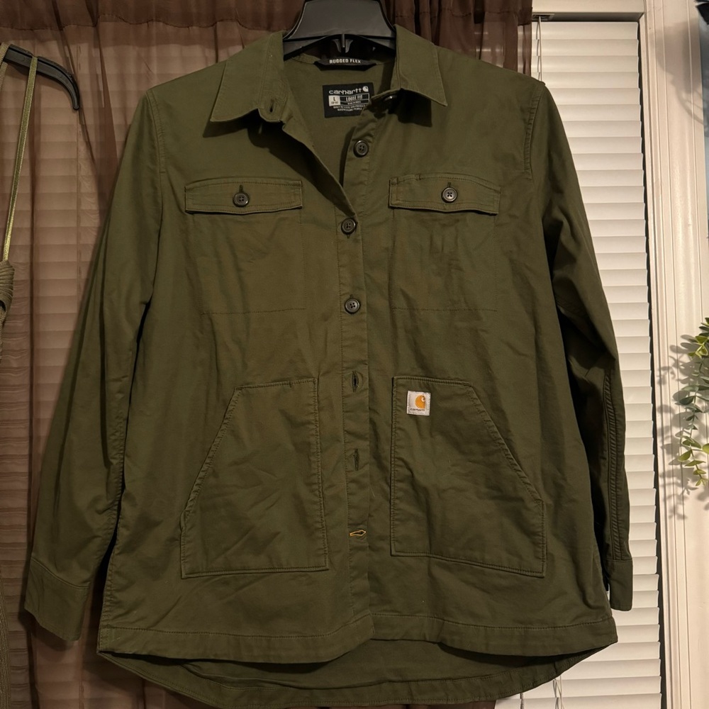Women’s carhart button up jacket